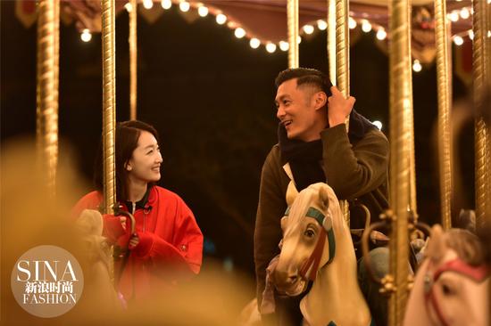 余文樂，周冬雨游園