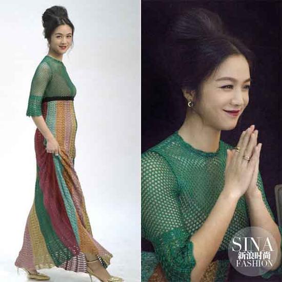 顏值還是完美滴，只是那裙子是個(gè)什么鬼