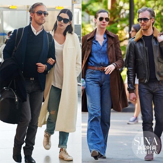 孕前海瑟薇跟老公出街，簡(jiǎn)直就是穿搭范本