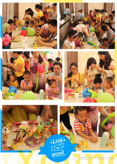 超級粘土現(xiàn)在也加入到了魔法氣球活動中來，由蕃茄田老師指導的手工DIY活動如火如荼進行著