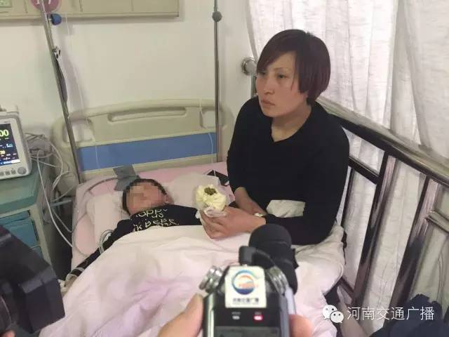 小浩天的母親通過河南交通廣播向所有幫助他們的人表達了感謝！
