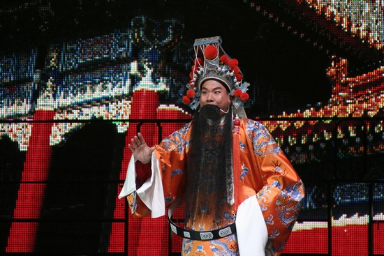 河南省豫劇二團(tuán)演員、唐派再傳弟子郭志誠演唱唐派名劇《金殿風(fēng)云》