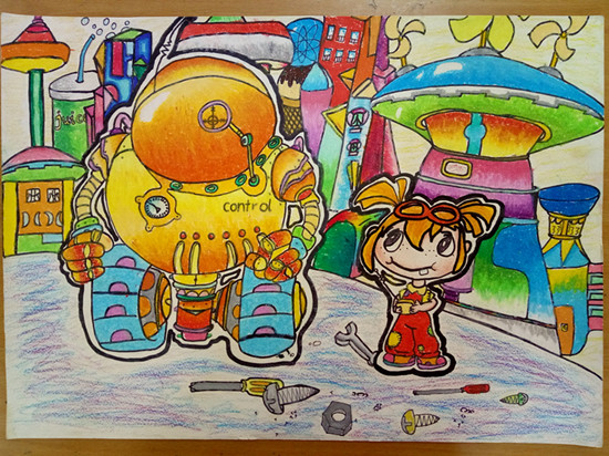 李培瑤《我的智能伙伴》輔導(dǎo)教師：時(shí)尹航（工一?。? oldsrc=