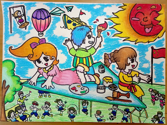 周楚文《放飛》輔導(dǎo)教師：時(shí)尹航（工一?。? oldsrc=