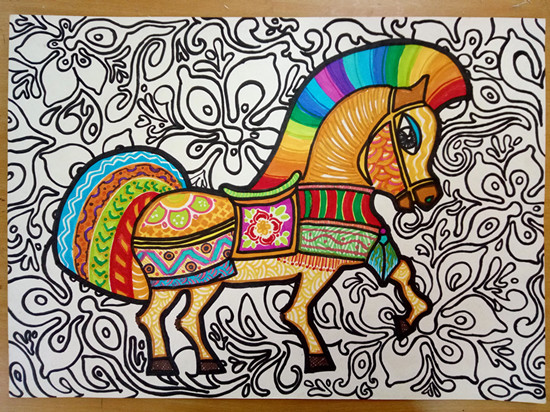 周楚文《馬蹄聲聲》輔導(dǎo)教師：時(shí)尹航（工一?。? oldsrc=