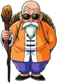 　《七龍珠》經(jīng)典形象龜仙人。