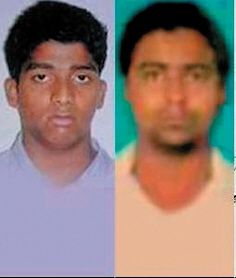 輪奸女記者一案中的兩名主要嫌疑犯。