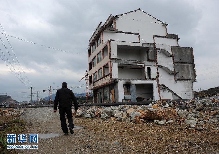 浙江溫嶺“最牛釘子戶”引各方關注