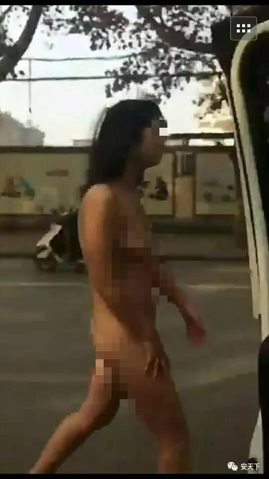 網(wǎng)曝林州街頭一妙齡女子當眾裸奔 疑壓力所致