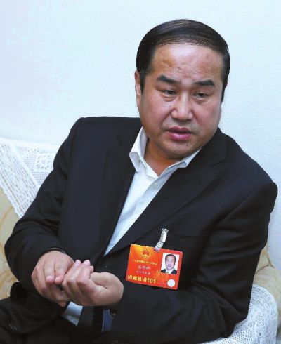 保定市長(zhǎng)馬譽(yù)峰。資料圖片