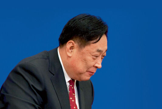 張力軍從環(huán)保部副部長任上退休兩年多后，被中紀(jì)委宣布接受組織調(diào)查。資料圖