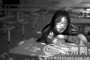 　筆試面試都過了最終沒被錄取，讓胡格格非常失落。 記者 陳中秋 攝