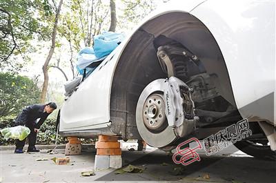 賊娃子辯稱只是為了試試豪車輪胎好不好下。