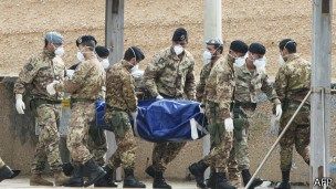 意大利海軍相信他們將發(fā)現(xiàn)更多海難死者。