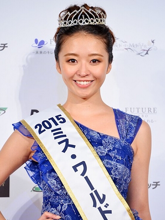 2015年世界小姐日本賽區(qū)冠軍中川知香 2015年世界小姐日本賽區(qū)冠軍中川知香
