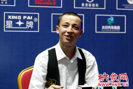 發(fā)布會上，中國業(yè)余選手帕如克很期待下一句的比賽