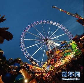 德國柏林圣誕市場開張