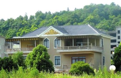 江西宜春，氣功大師王林在樟竹路紫薇山莊旁的別墅。圖/CFP