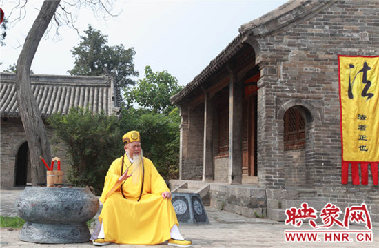 戲劇電影《法海禪師》在太行山大峽谷開(kāi)拍 戲劇電影《法海禪師》在太行山大峽谷開(kāi)拍