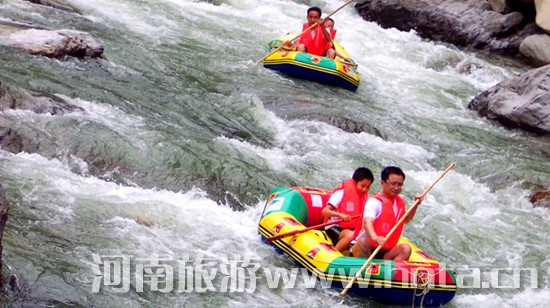 濟源王屋山漂流開漂 濟源王屋山漂流開漂