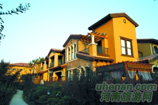 花都溫泉，從天空下走到房間里