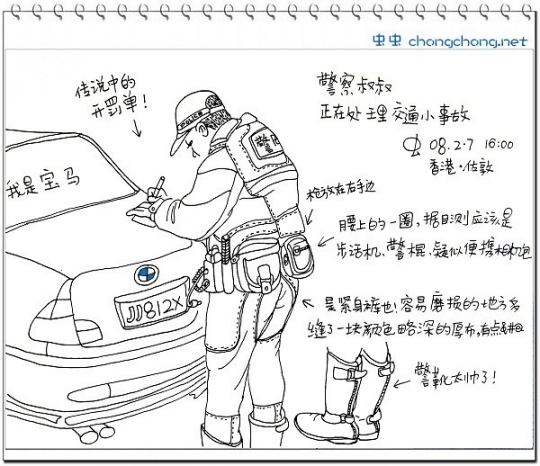 畫(huà)出來(lái)的旅行攻略——跟我去香港 畫(huà)出來(lái)的旅行攻略——跟我去香港