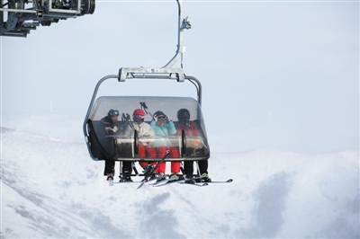 云頂樂園的高速纜車。