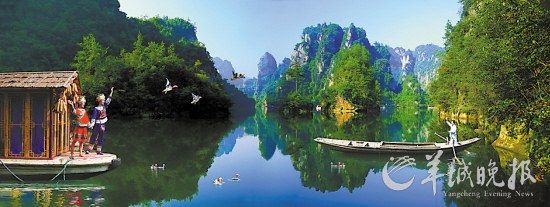 　　寶峰湖集山水于一體,融民俗風(fēng)情于一身。