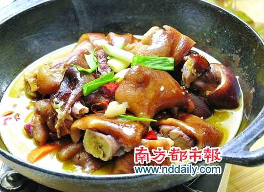 臘豬腳跟鹵豬手、南乳豬手味道是完全不同的