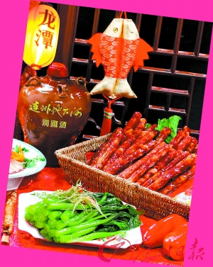 連州菜心、臘味飄香。