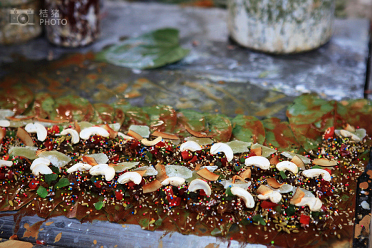 緬甸，繽紛的街邊平民小吃