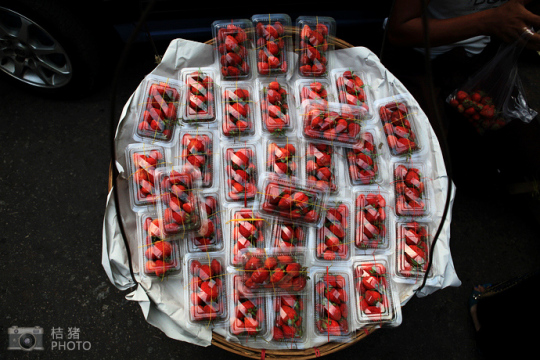 緬甸，繽紛的街邊平民小吃