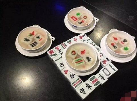 來碗清一色！火鍋店推出創(chuàng)意麻將湯圓