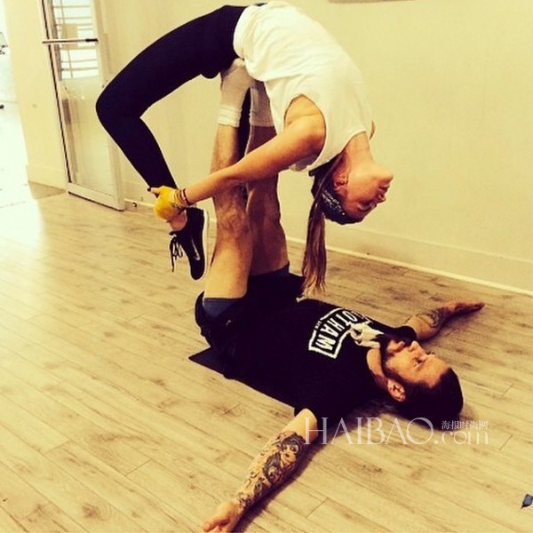 超?，旣惸取ち詹?(Maryna Linchuk) 近期健身私照