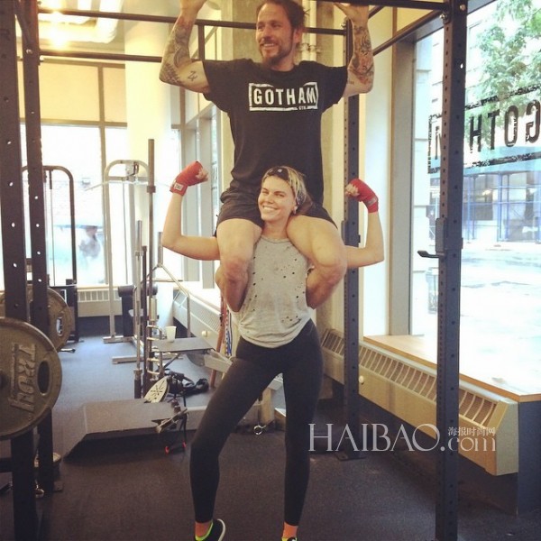 超?，旣惸取ち詹?(Maryna Linchuk) 近期健身私照