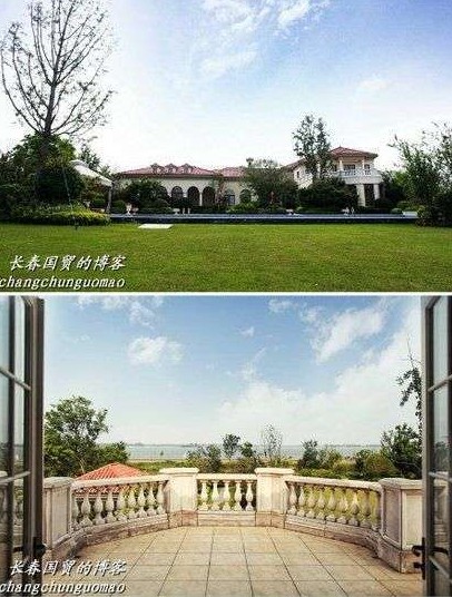 網(wǎng)友公開(kāi)圖片稱是韓雪豪宅