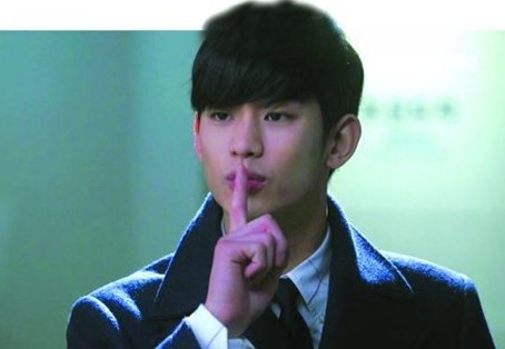 于正評(píng)價(jià)金秀賢沒(méi)什么演技，只是長(zhǎng)得很討喜。