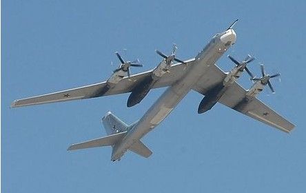 俄羅斯戰(zhàn)略轟炸機(jī)。（資料圖）