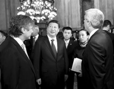 　會見阿根廷議長。