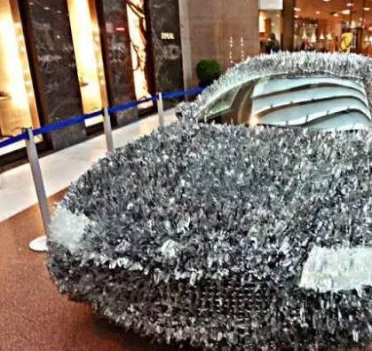 驚！車主用玻璃渣改裝瑪莎拉蒂