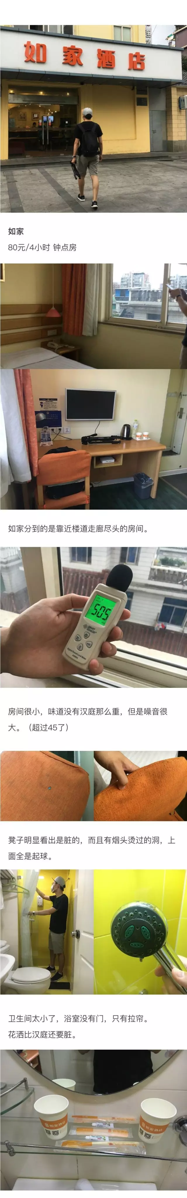 快捷酒店究竟有多臟？網(wǎng)友在7家酒店開房實(shí)測(cè)