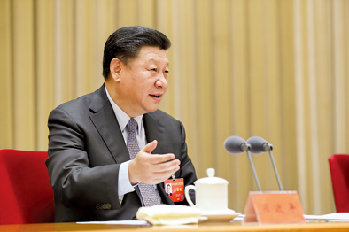 2017年12月28日至29日,中央農(nóng)村工作會議在北京舉行。習(xí)近平在會上發(fā)表重要講話。新華社記者 丁林 攝