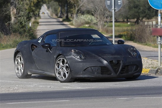 阿爾法羅密歐4C諜照 阿爾法羅密歐4C諜照