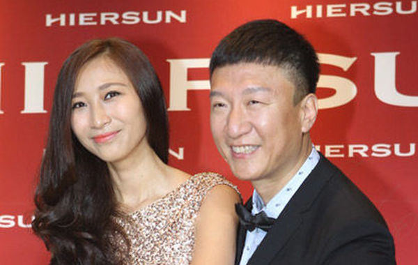 圖為孫紅雷、王駿迪夫婦。