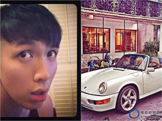 柯震東自己也擁有一輛法拉利跑車，但這次發(fā)生車禍并非他所駕駛，而出事后本人也沒做出說明。