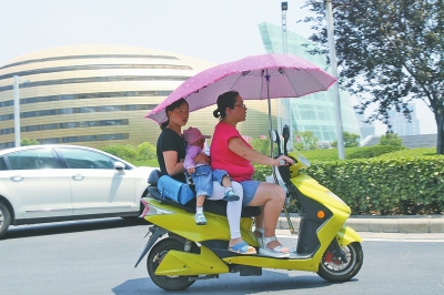 大暑時(shí)節(jié)，戶外更需防暑。