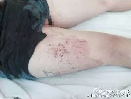 網(wǎng)友@我是大王啊 微博爆料圖片