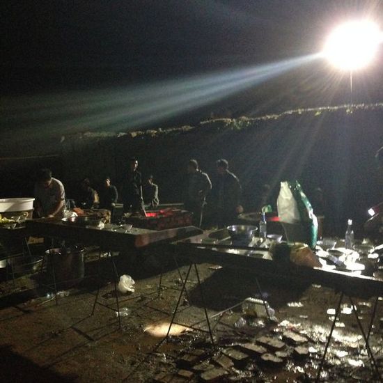 龍頭山鎮(zhèn)災民安置點。澎湃新聞 程藝輝 圖