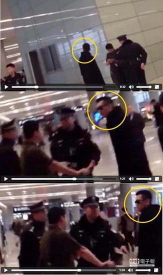 “爾康”周杰機(jī)場(chǎng)與他人吵架：你是二貨嗎？（圖）