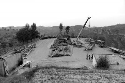 處延長石油的油井。